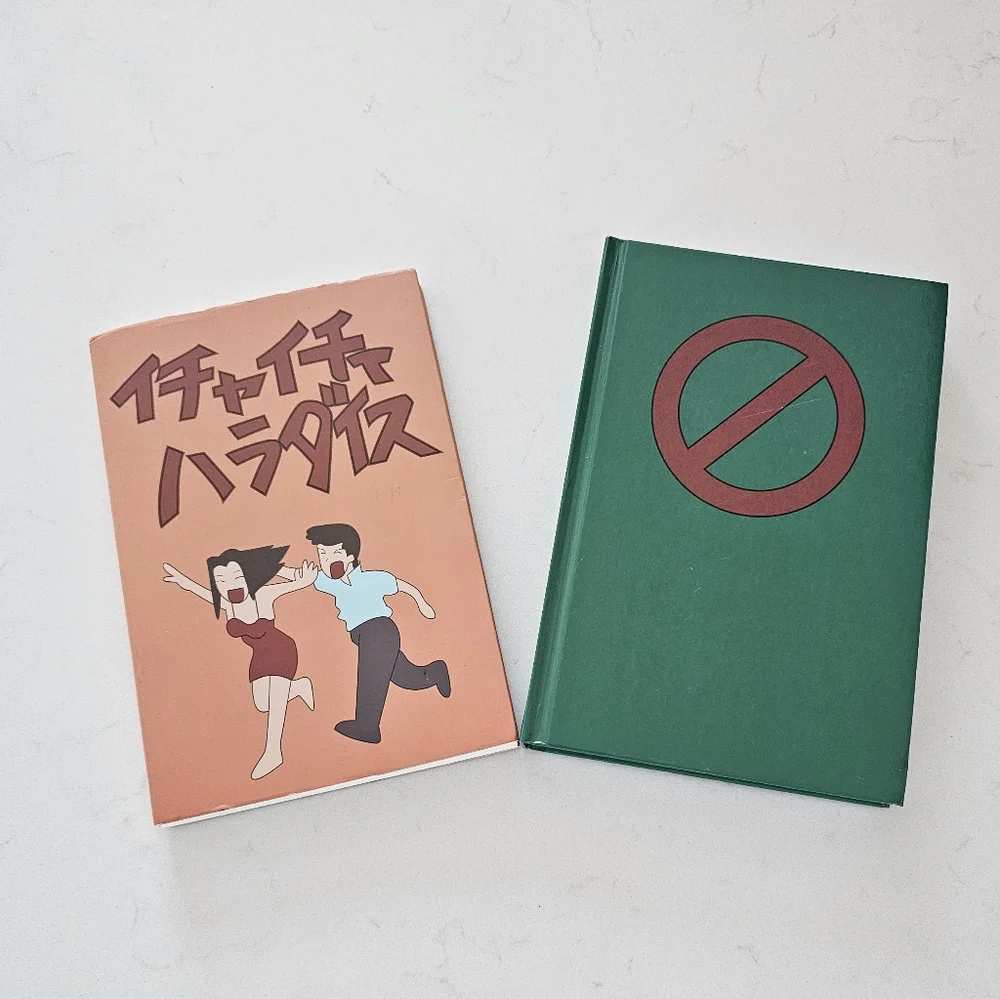 Naruto Icha Paradise Icha Flirting Tactics Notebook Journals Anime Set Of 2